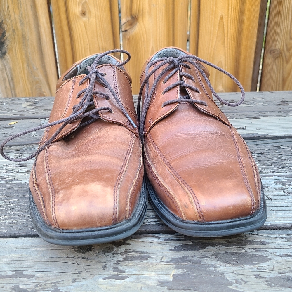 Dockers Brown Derby Brogue Cap Toe Oxford Shoe | 9